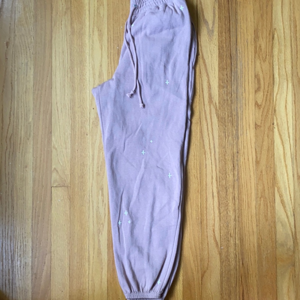 Sweat pants gathered ankle